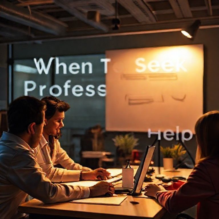 Professional Hel When To Seek Professional Help - Article Directory